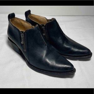 Frye Sacha Moto Shootie in BLACK Women's Size 6 B